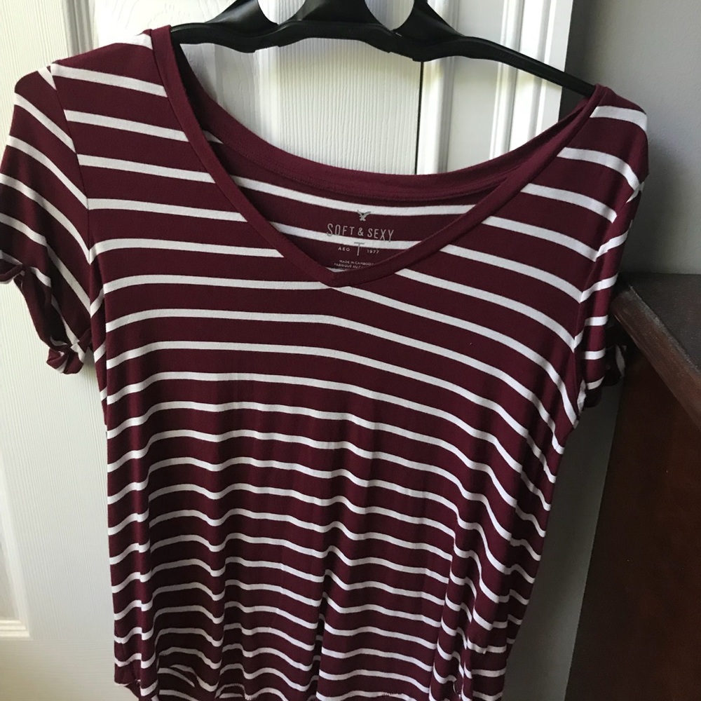 v neck shirt